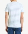 T-Shirts Celio À Rayures Blanc – Image 2