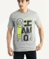 T-Shirts CHAMPION Gris Chiné