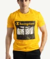 T-Shirts CHAMPION Jaune