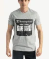 T-Shirts CHAMPION Gris Chiné