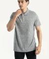 Polos ESPRIT Basique Gris Chiné