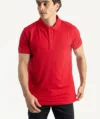Polos ID Basique Rouge