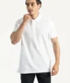 Polos RUSSELL Basique Blanc