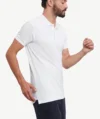 Polos RUSSELL Basique Blanc – Image 3