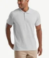 Polos FRUIT OF THE LOOM Basique Gris Clair