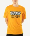 T-Shirts JACK&JONES Imprimé Orange