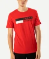 T-Shirts JACK&JONES Imprimé Rouge