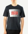T-Shirts JACK&JONES Imprimé Bleu Nuit