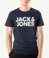 T-Shirts JACK&JONES Imprimé Bleu Nuit