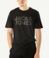 T-Shirts JACK&JONES Imprimé Noir