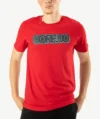 T-Shirts JACK&JONES Imprimé Rouge
