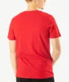 T-Shirts JACK&JONES Imprimé Rouge – Image 2