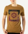 T-Shirts JACK&JONES Imprimé Marron