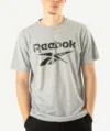 T-Shirts REEBOK Pour Homme Gris Chin?
