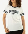T-Shirts HOLLISTER Pour Femme Blanc