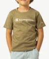 T-Shirts CHAMPION Enfant Vert olive