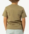 T-Shirts CHAMPION Enfant Vert olive – Image 2