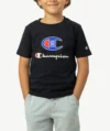T-Shirts CHAMPION Enfant Bleu Nuit
