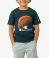 T-Shirts CHAMPION Enfant Bleu Nuit