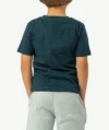 T-Shirts CHAMPION Enfant Bleu Nuit – Image 2