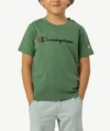 T-Shirts CHAMPION Enfant Vert