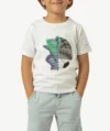T-Shirts CHAMPION Enfant Blanc