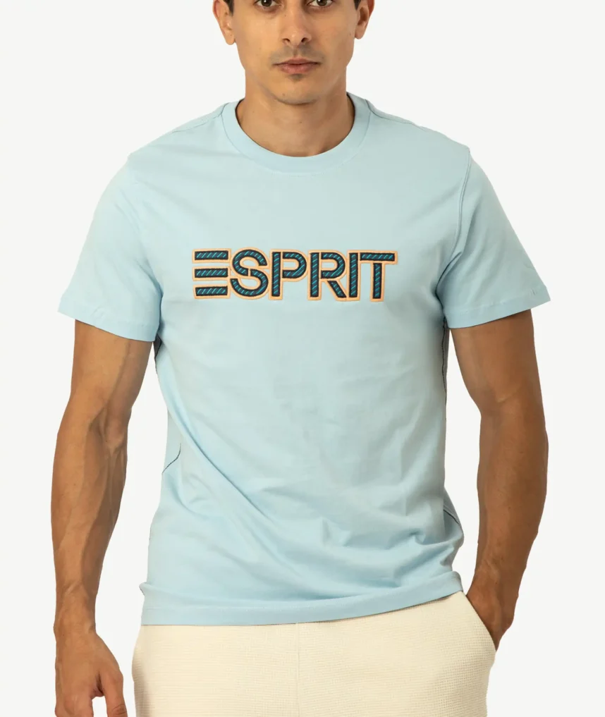 T-Shirts Esprit Bleu Ciel – Image 1