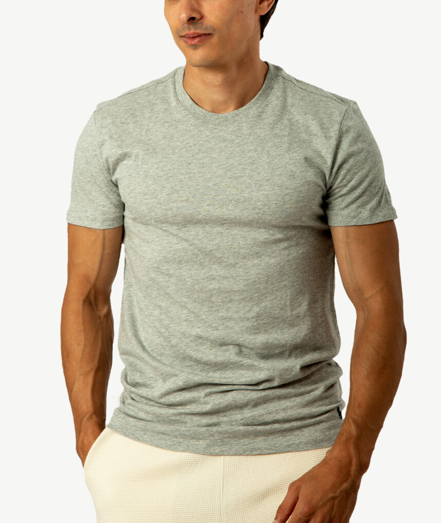 T-Shirts RALPH LAUREN Gris chiné – Image 1