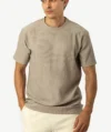 T-Shirts Selected Basique Marron