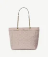 Sac fourre-tout en tissu matelassé Spade Flower