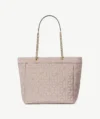 Sac fourre-tout en tissu matelassé Spade Flower – Image 5