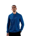 Polo Manches Longues CELIO Homme Bleu