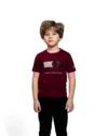 T-Shirts CHAMPION Enfant Bordeau