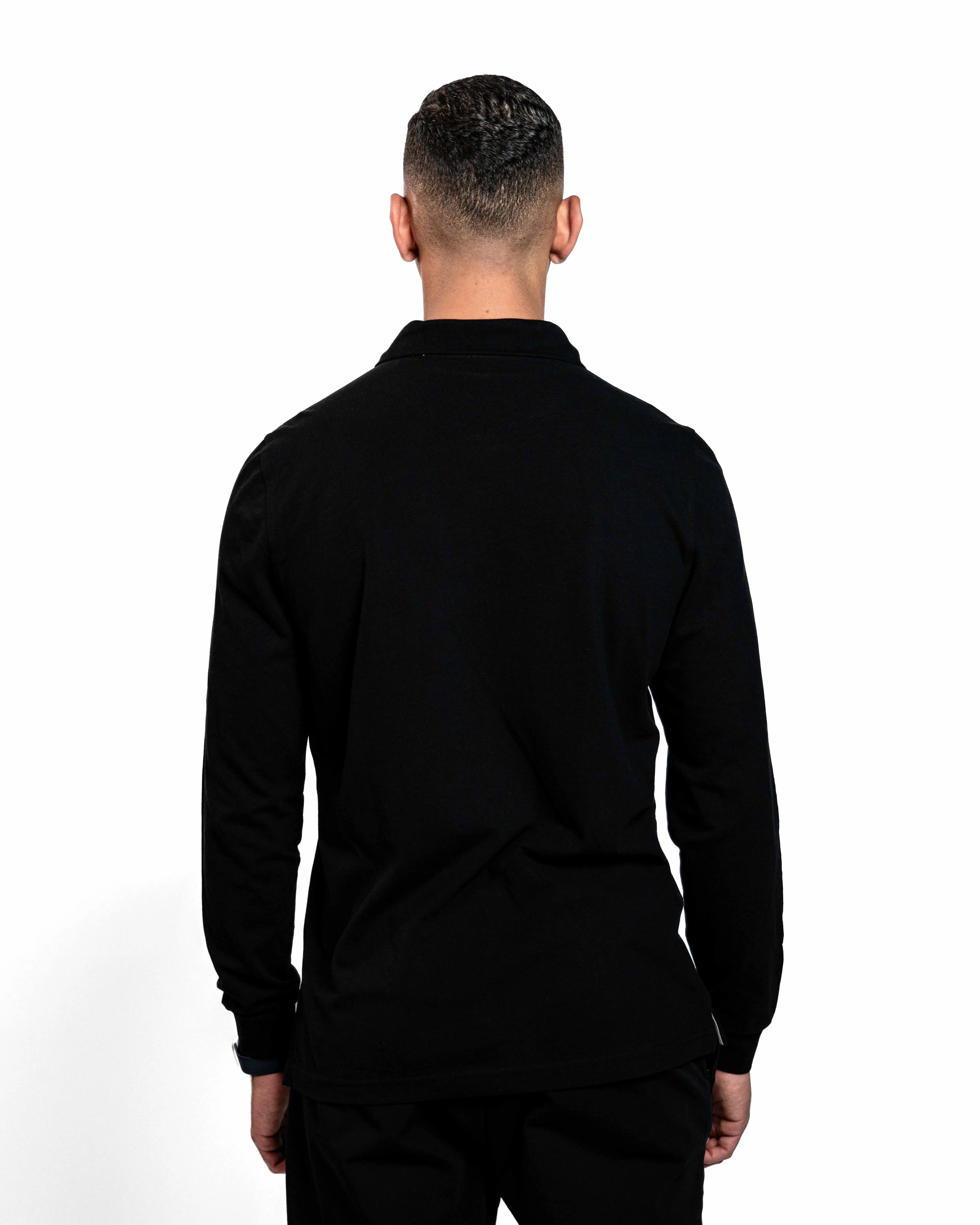 Polo Manches Longues JACK&JONES Noir