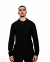 Polo Manches Longues Jules Noir