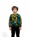 Sweatshirt NAME IT Vert Avec Motif Coton