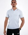 Polo Demi-Manches Celio Blanc