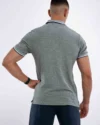 Polo Demi-Manches Celio Gris Chiné – Image 2