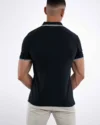 Polo Demi-Manches Celio Noir – Image 2