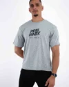 T-Shirt Celio Print Gris Chiné