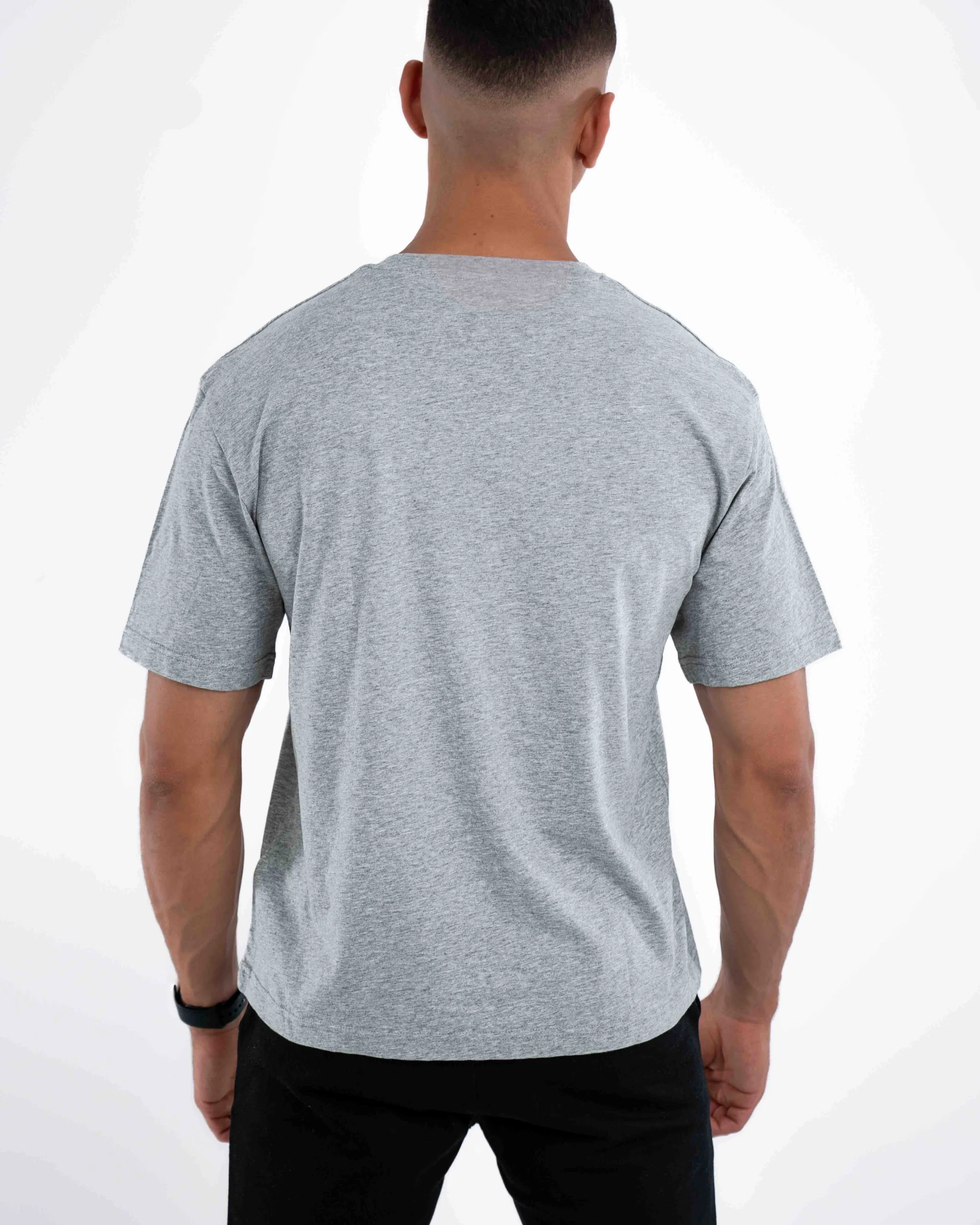 T-Shirt Celio Print Gris Chiné