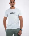 T-Shirt Celio Print Blanc