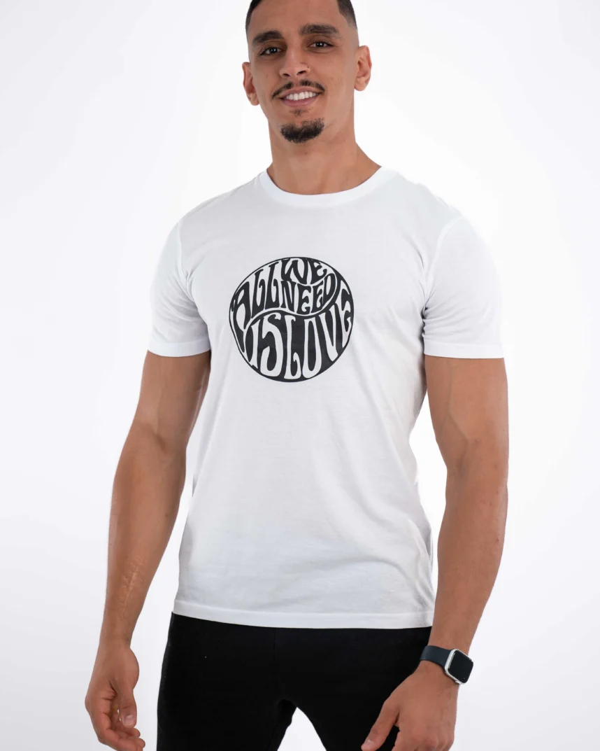 T-Shirt Celio Print Blanc