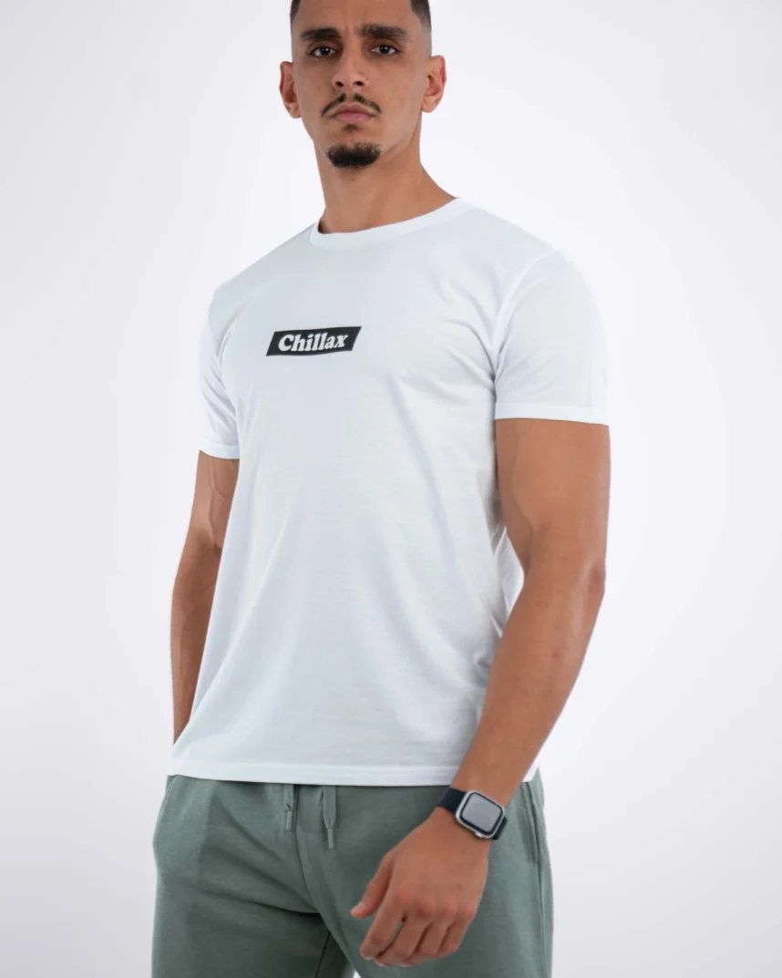 T-Shirt Celio Print Blanc