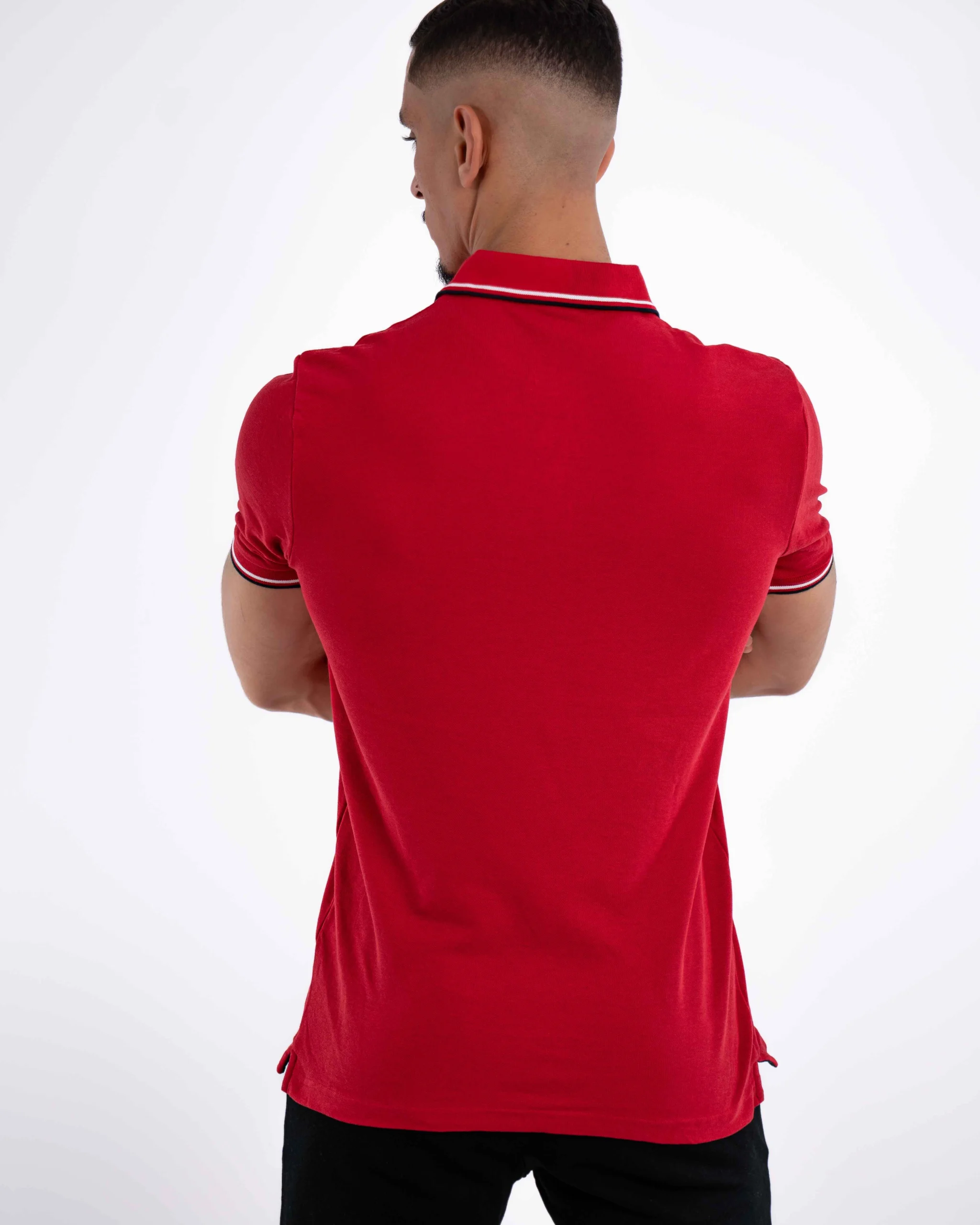Polo Demi-Manches Champion Rouge