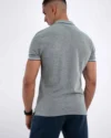 Polo Demi-Manches Champion Gris Chiné – Image 2