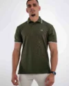 Polo Demi-Manches Champion Vert Olive
