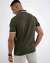 Polo Demi-Manches Champion Vert Olive – Image 2