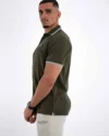 Polo Demi-Manches Champion Vert Olive – Image 3