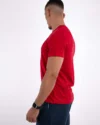 T-Shirt Basique Champion Rouge – Image 3